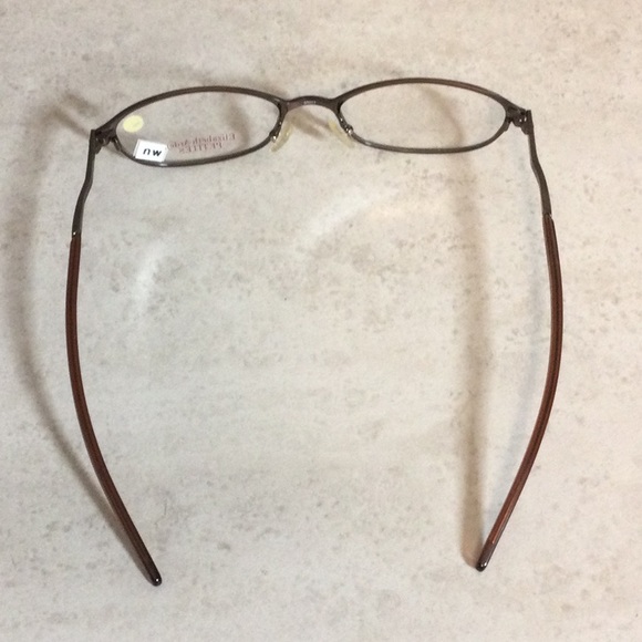 NWT Elizabeth Arden Petite copper metal eyeglasses new old stock - Picture 5 of 16